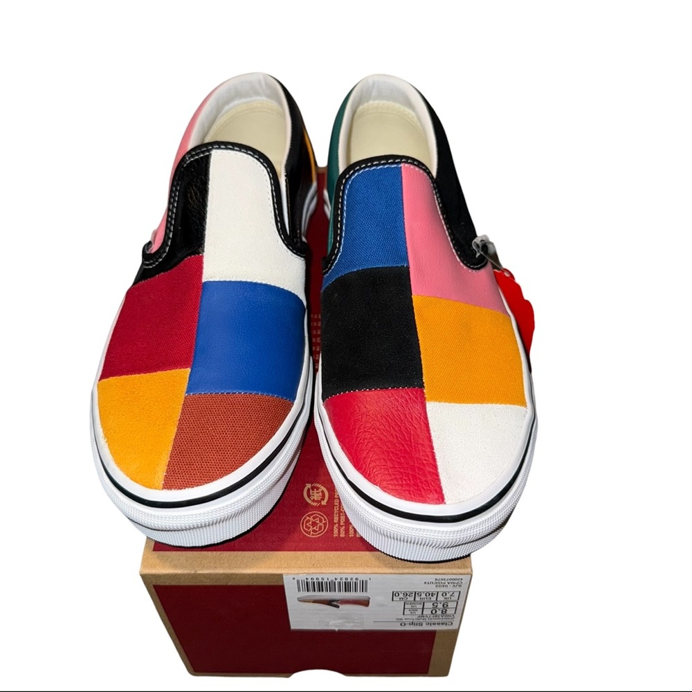 Classic Slip-On (Patchwork/Multi/True White)